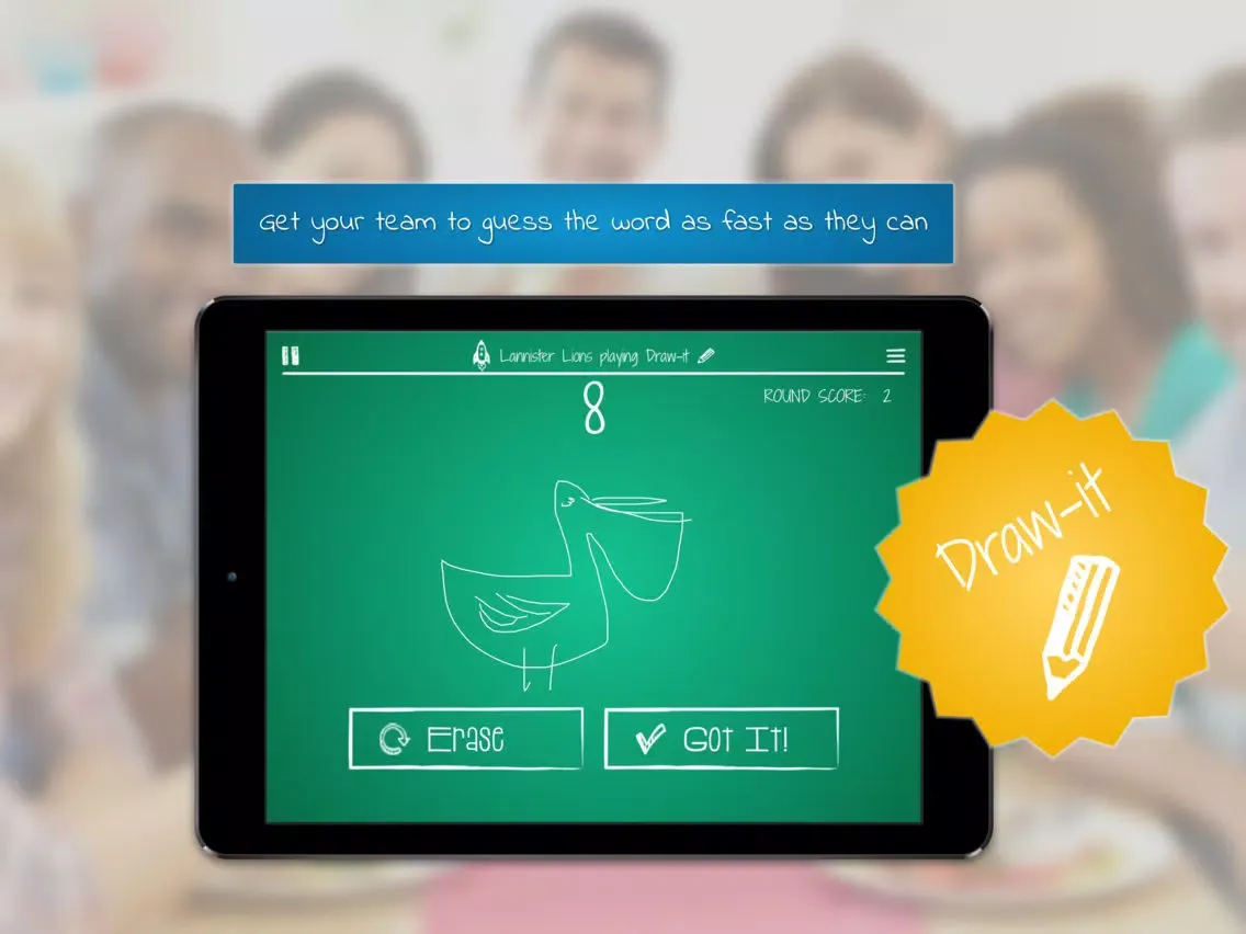 Captures d'écran de Family Face Off - charades, trivia and more iPad 