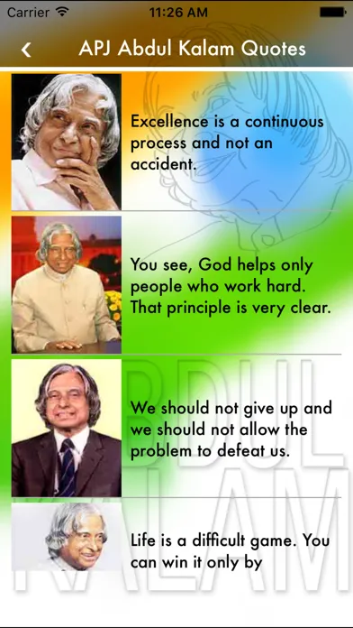 Screenshot di A. P. J. Abdul Kalam Quotes olx Quotation Flipkart