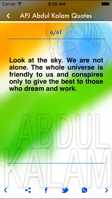 Screenshot di A. P. J. Abdul Kalam Quotes olx Quotation Flipkart
