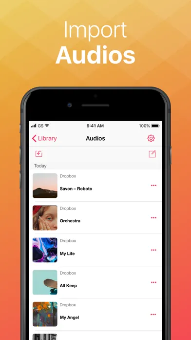 Zrzuty ekranu Music Player & Audio Books
