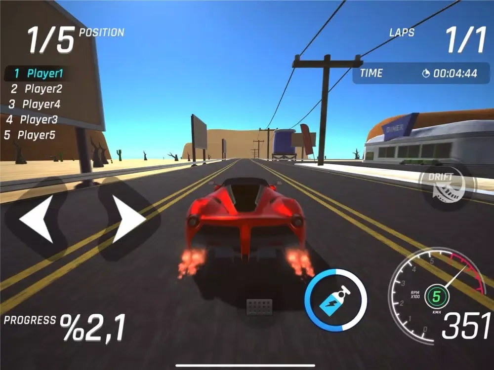 صور OUTPACERS: Ultimate Racing iPad 