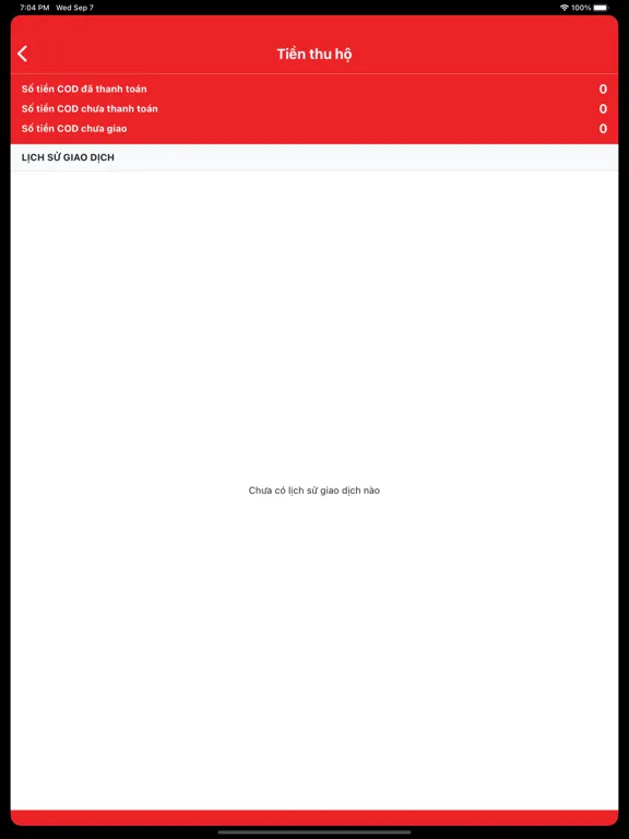 Capturas de pantalla de CHN Logistics iPad 