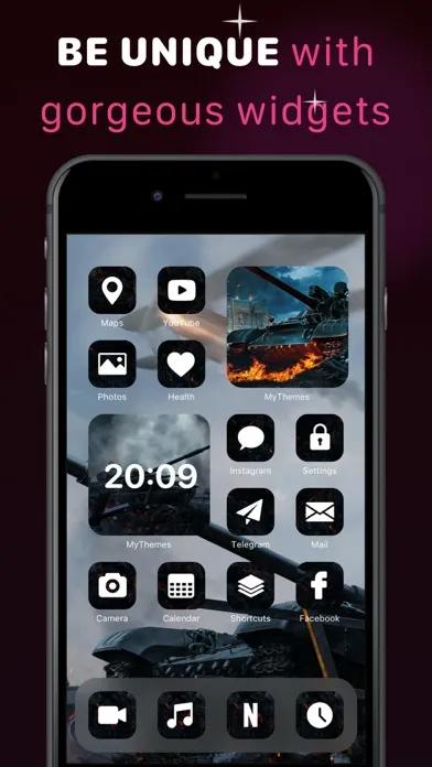 Tangkapan skrin Themes Widgets Icon, Screen 14