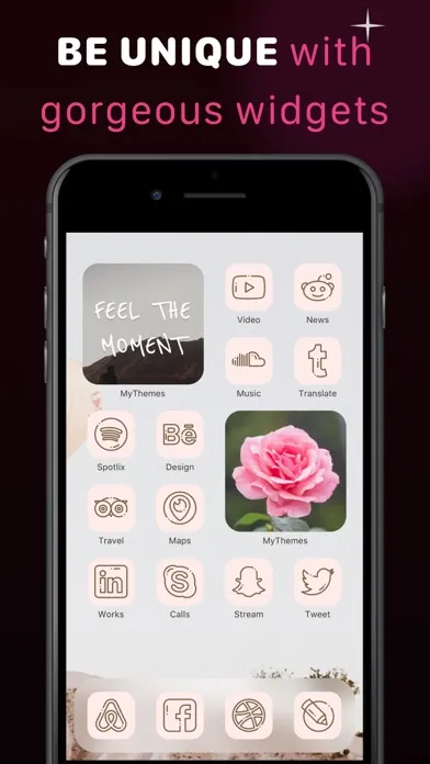 Tangkapan skrin Themes Widgets Icon, Screen 14