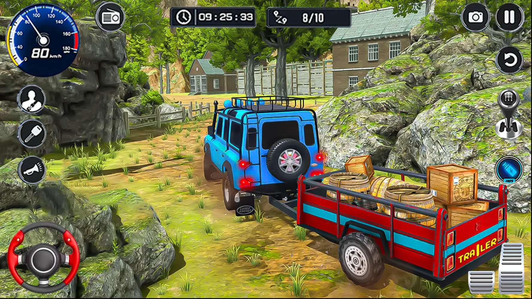 Offroad 4x4 driving SUV Game Screenshots