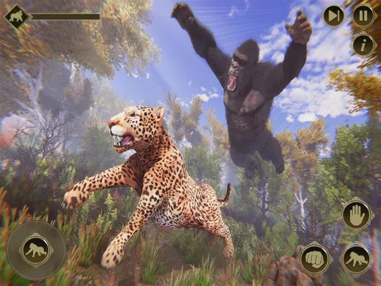 تصاویر Angry Gorilla Monster Hunt Sim iPad 