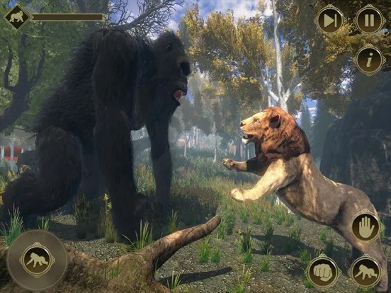 تصاویر Angry Gorilla Monster Hunt Sim iPad 