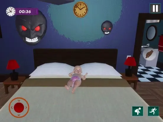 Tangkapan layar Scary Baby Horror House Games iPad 