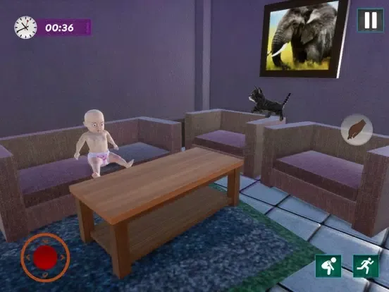 Tangkapan layar Scary Baby Horror House Games iPad 