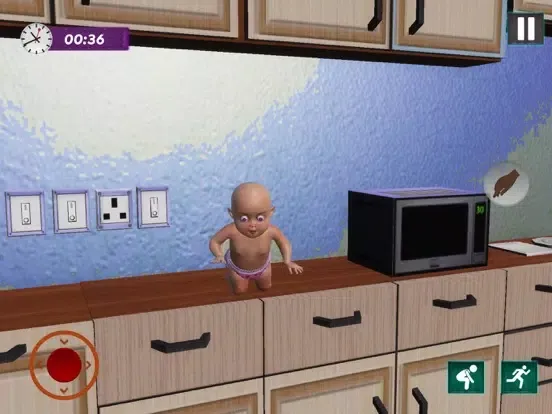 Tangkapan layar Scary Baby Horror House Games iPad 