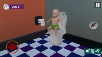 Tangkapan layar Scary Baby Horror House Games