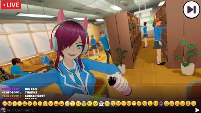Anime High School Bad Girl Sim应用截图