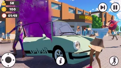 Anime High School Bad Girl Sim应用截图