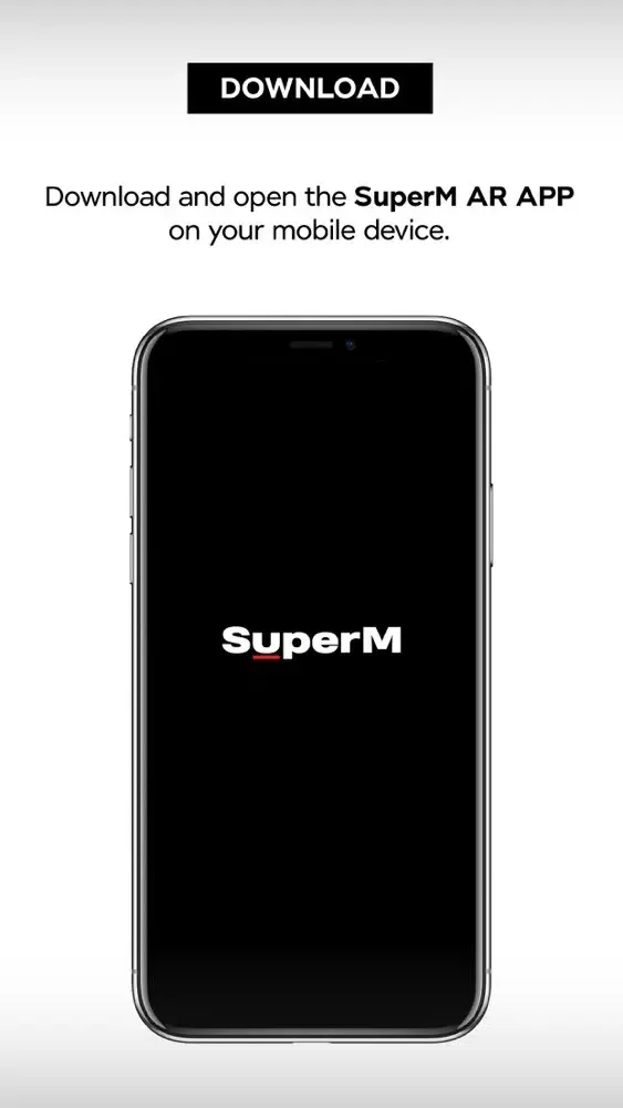 ภาพหน้าจอของ SuperM AR