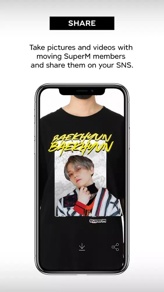 ภาพหน้าจอของ SuperM AR