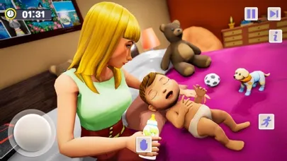 Virtual Happy Family Life Sim سکرین شاٹس
