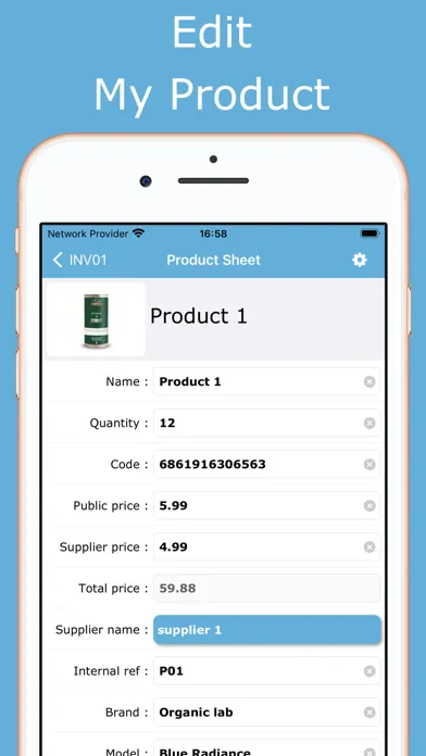 تصاویر Inventory with barcode