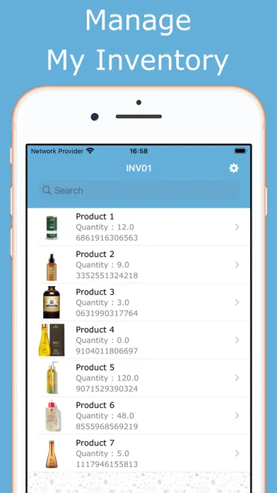 تصاویر Inventory with barcode