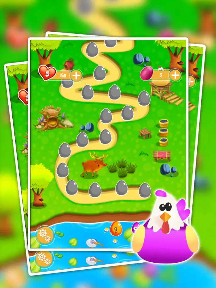 crush eggs - Eagle Baby Egg Blast iPad 应用截图
