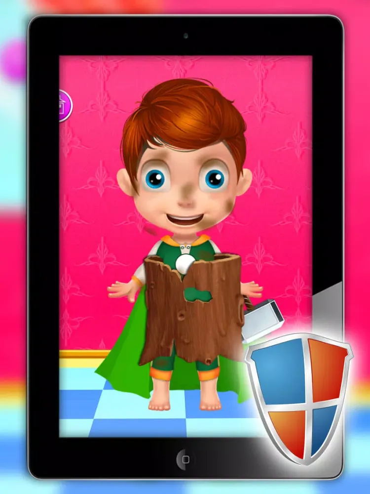 Super Girls - Dress up and make up game for kids who love fashion games - a fun free games for boys & girls iPad  Screenshots