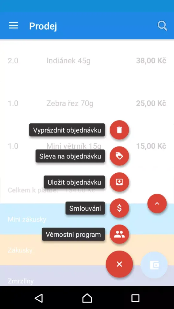 Capturas de pantalla de Pokladna Smable