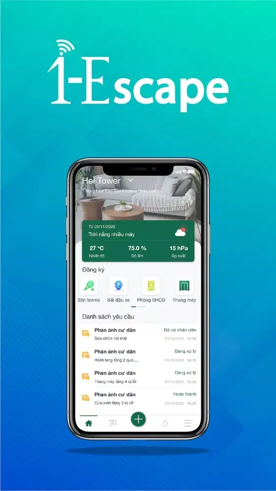 Ảnh chụp màn hình của iESCAPE