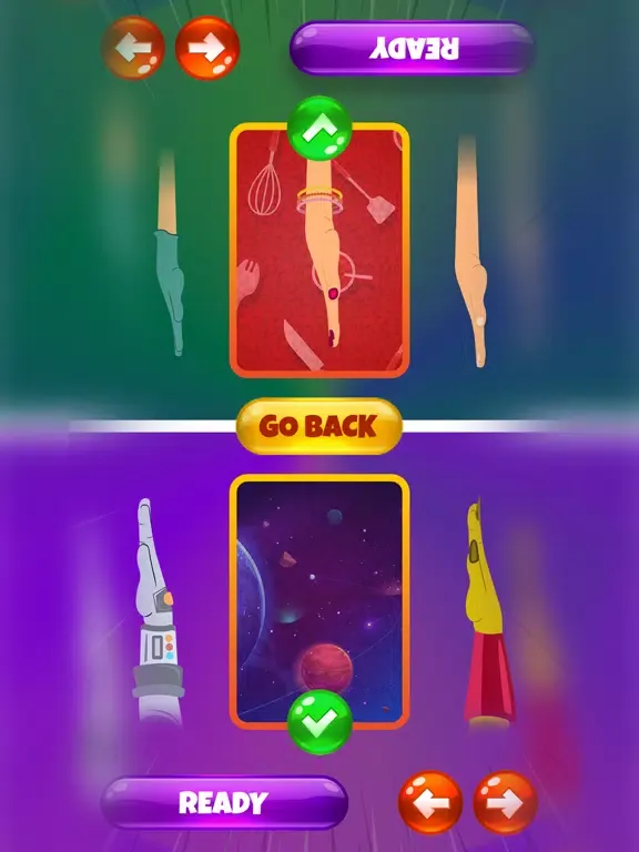 Smack Hands - 2-Player Games iPad 应用截图
