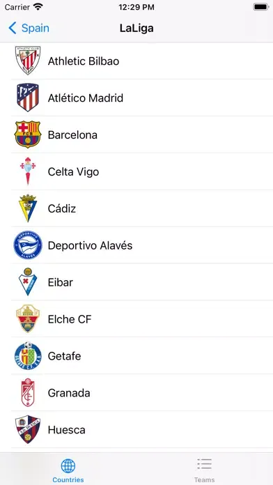 Capturas de tela do Next Match Widget