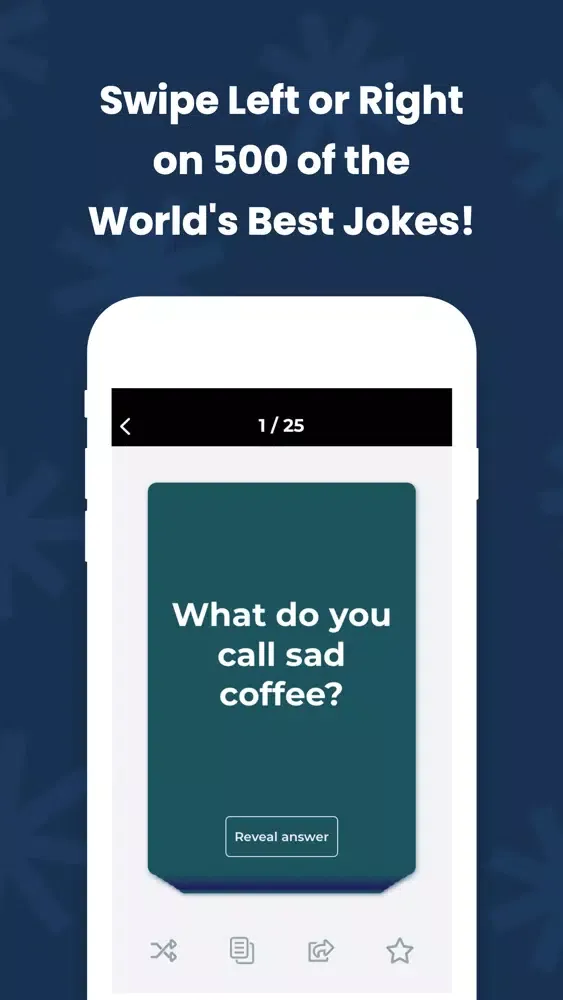 Tangkapan layar Jokes - Daily Joke App