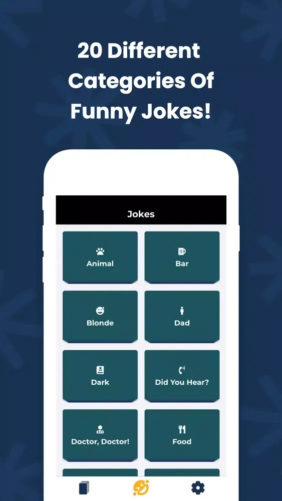Tangkapan layar Jokes - Daily Joke App