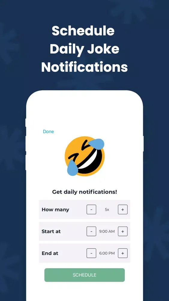 Tangkapan layar Jokes - Daily Joke App