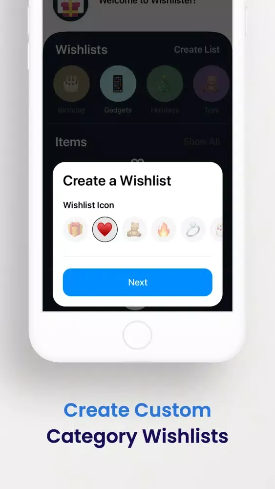 Wish List - Share Wishlist App Screenshots