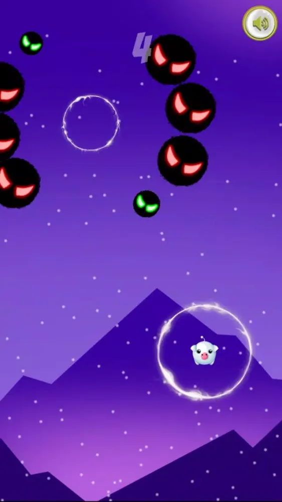 Zrzuty ekranu Piggy Jump - Dangerous Night