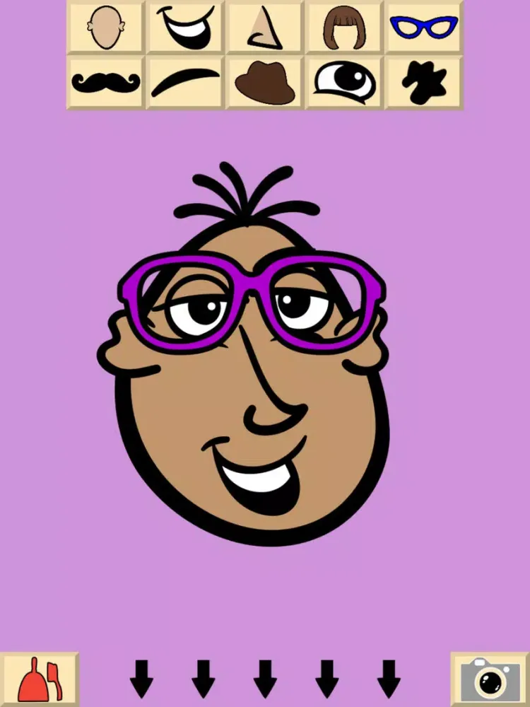 Cartoon Face Maker iPad  스크린샷