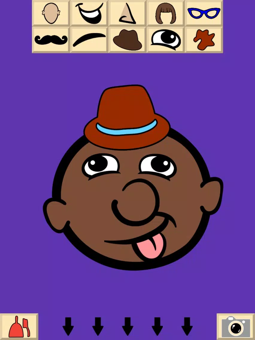 Cartoon Face Maker iPad 应用截图