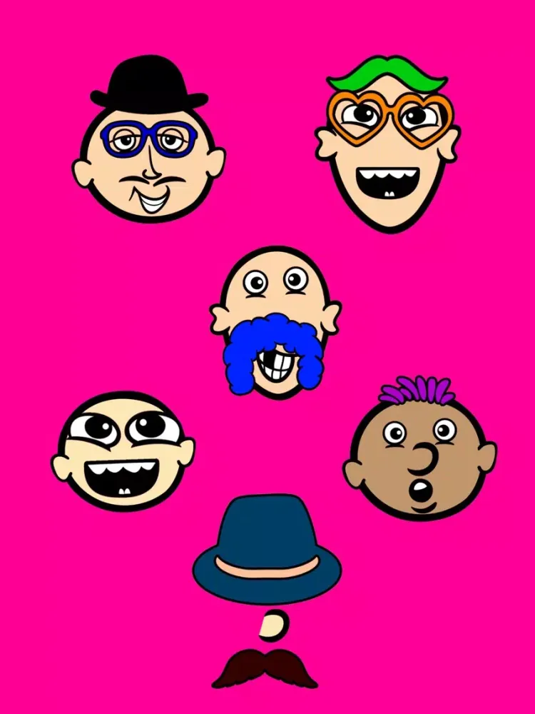 Cartoon Face Maker iPad  스크린샷