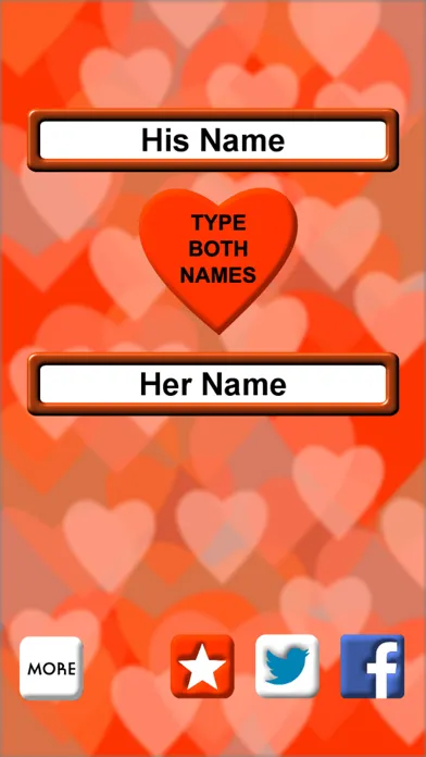 Love Test Names स्क्रीनशॉट