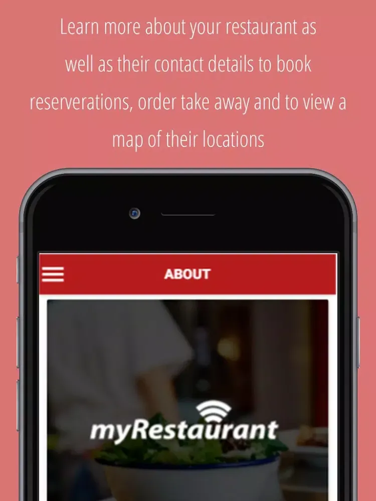 Screenshot di myRestaurant - Connect with your favorite restaurants iPad 