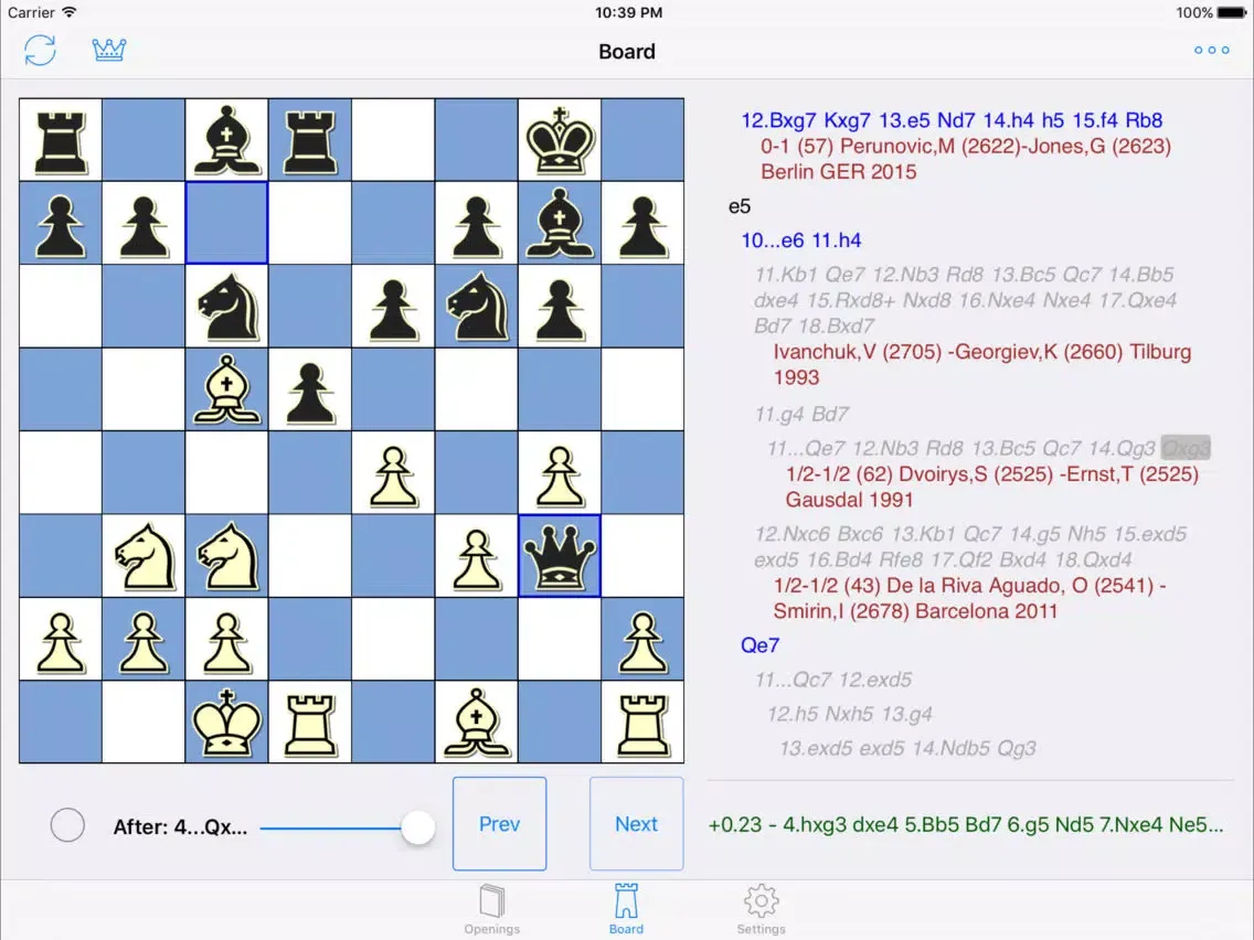 Capturas de pantalla de Encyclopedia of Opening iPad 
