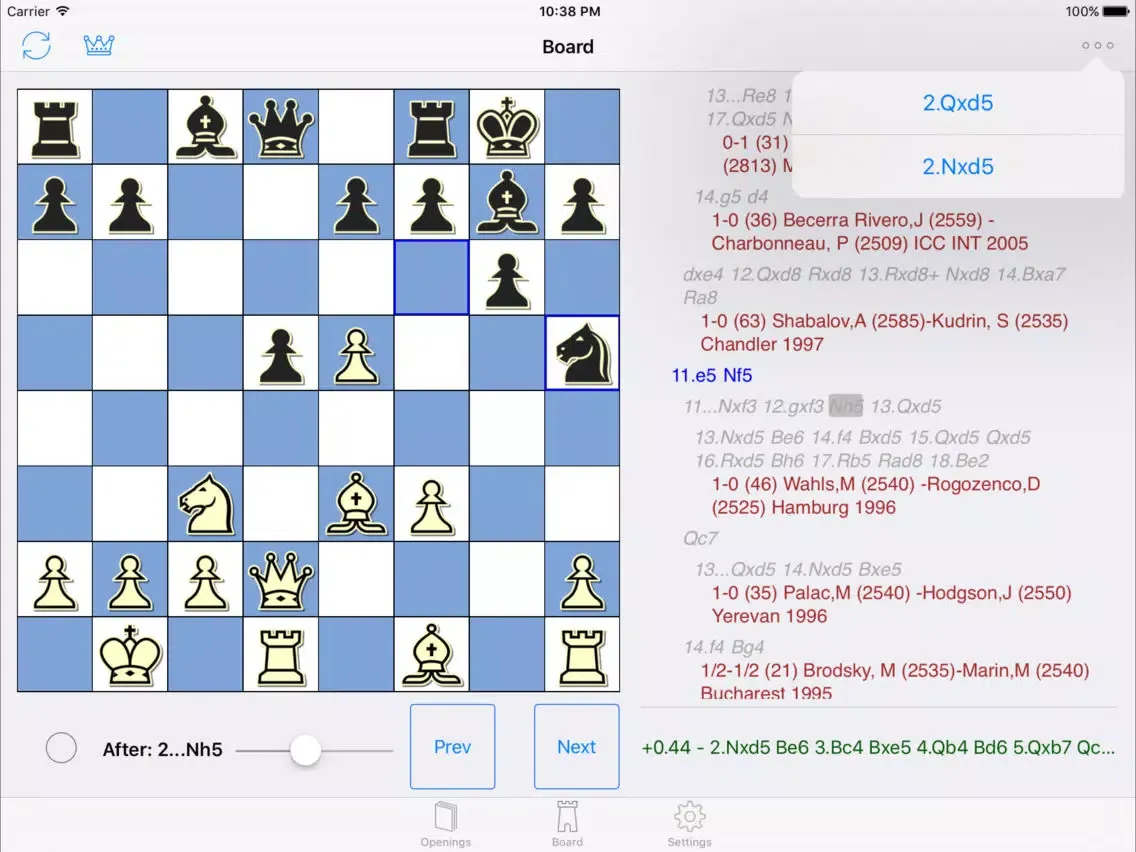 Capturas de pantalla de Encyclopedia of Opening iPad 