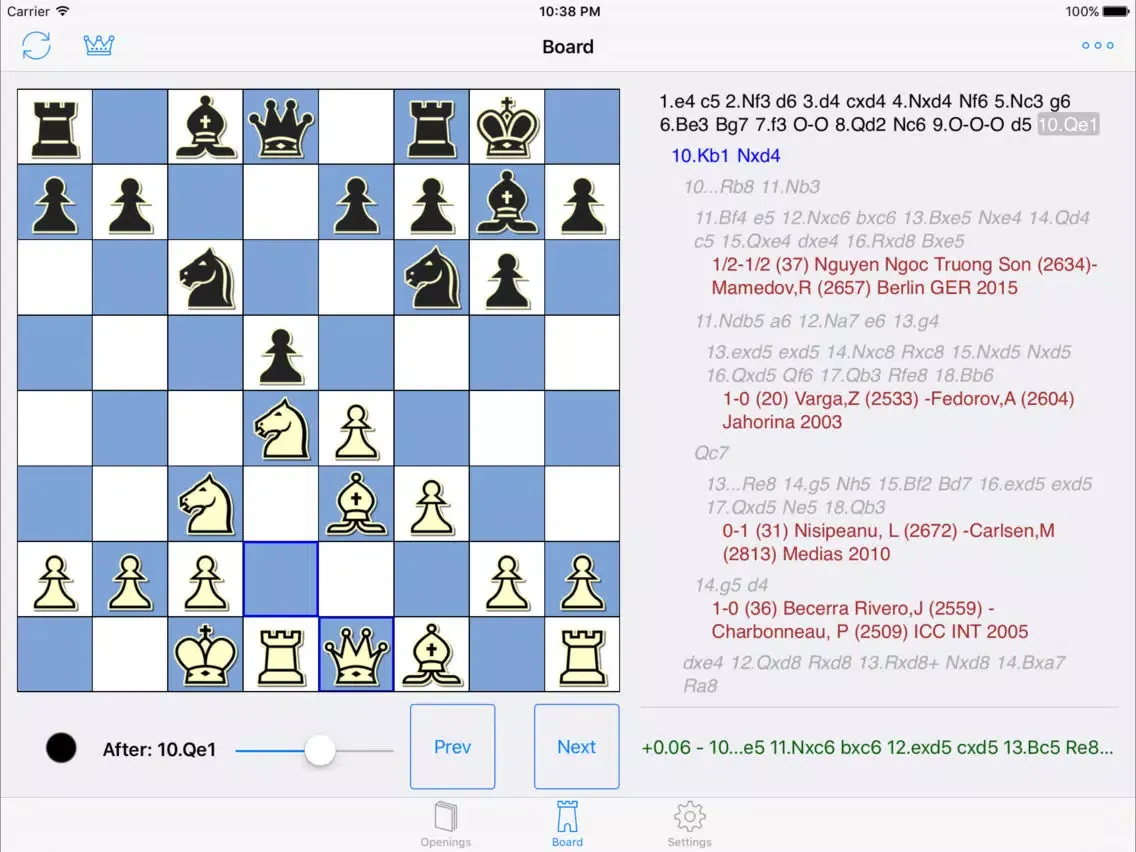Capturas de pantalla de Encyclopedia of Opening iPad 