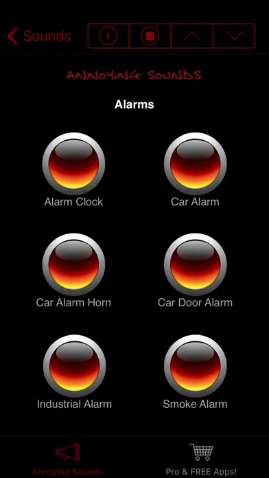 Ảnh chụp màn hình của Annoying Sounds and Noises