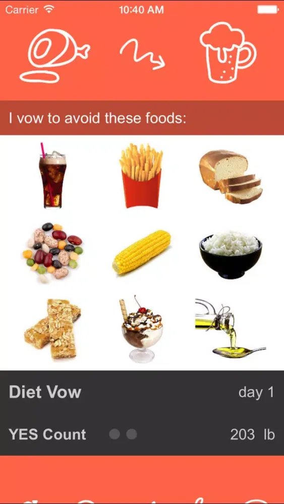 Diet Vow应用截图