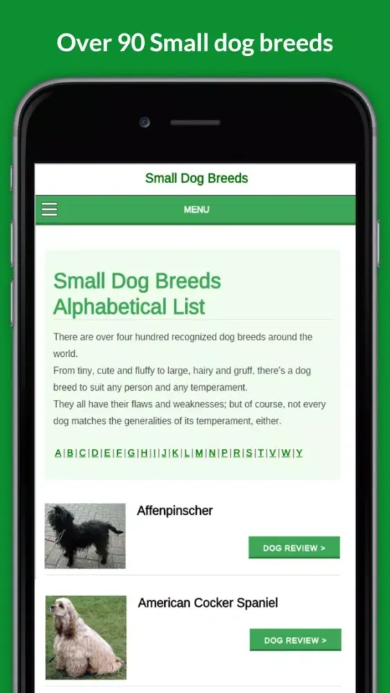 Small Dog Breeds 101 Ekran Görüntüleri