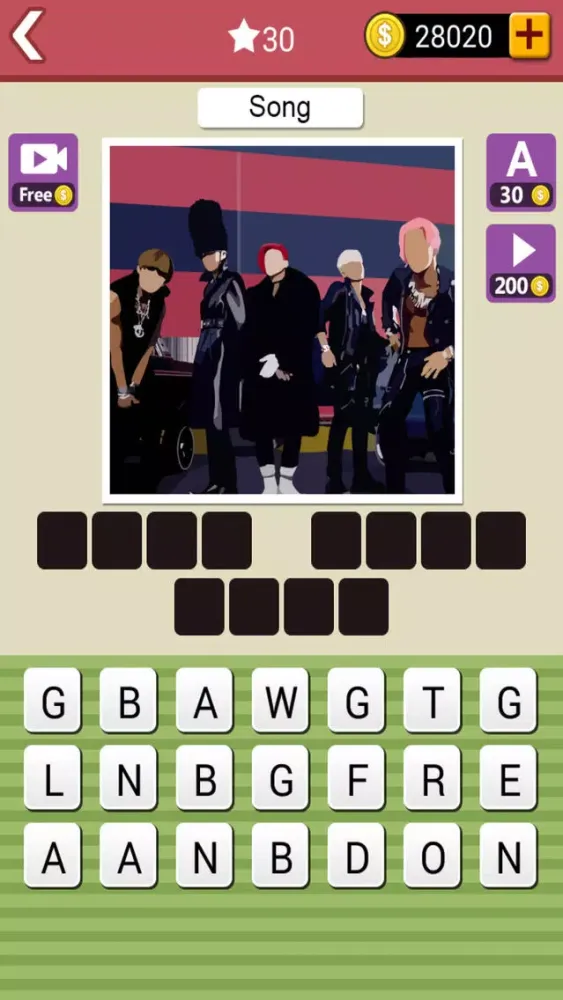 Guess the KPOP Screenshots