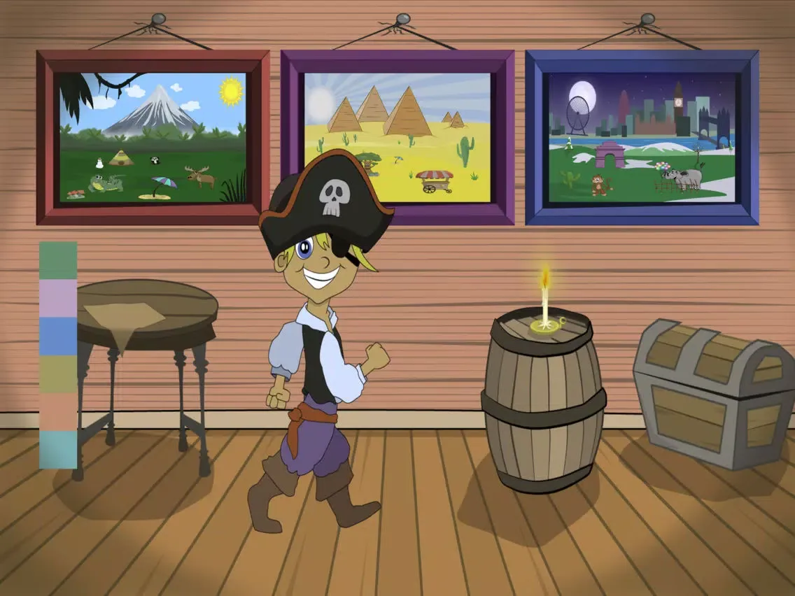 Tangkapan layar Painting Pirate iPad 