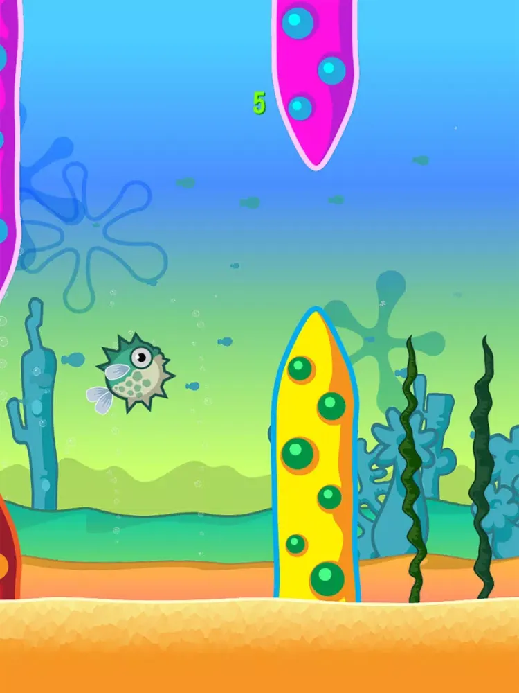 Скриншоты Puff Da Fish iPad 