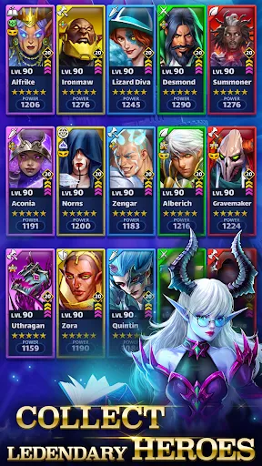 Tangkapan skrin Empires & Puzzles: Match-3 RPG