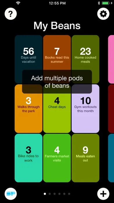 Bean – A Counting App سکرین شاٹس