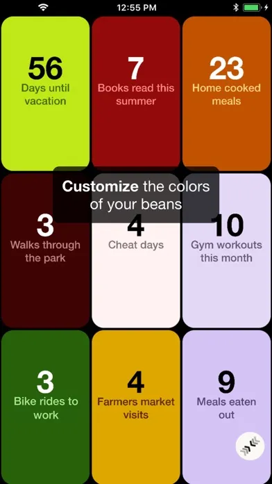 Bean – A Counting App سکرین شاٹس